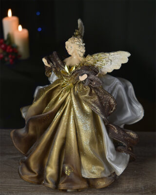 Unikatni Anđeo Zlatni Cognac