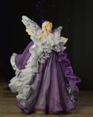 Unikatni Anđeo Ljubičasto Bijeli