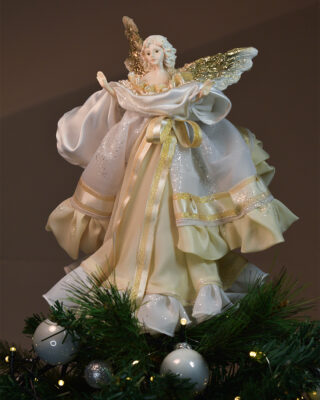 Unikatni Anđeo Blijedo Zlatni