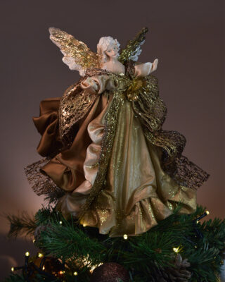 Unikatni Anđeo Zlatno Smeđi