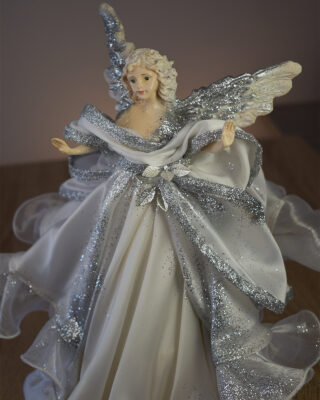 Unikatni Anđeo Srebrno Bijeli