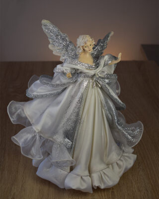 Unikatni Anđeo Srebrno Bijeli