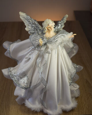 Unikatni Anđeo Srebrno Bijeli